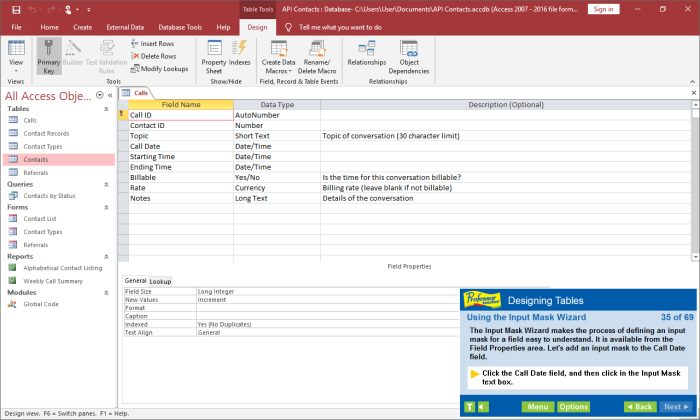 Learn how to design tables and share information more effectively.